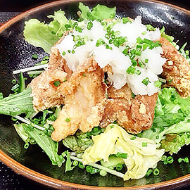 唐揚げみぞれポン酢