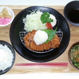 おろし豚カツ定食
