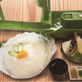 流しそうめんセット(天ぷら盛合わせ付き)