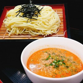 ざるラーメン 冷し担々