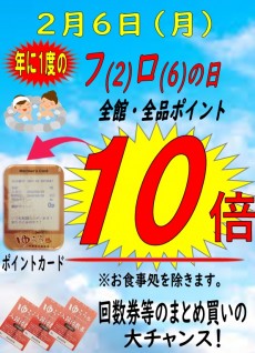 2023年2月6日 風呂の日
